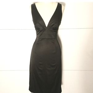 Donna Ricco Satin Corset Dress